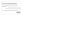 Tablet Screenshot of forenadebil.webzoo.se
